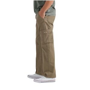 Wrangler Men's Ripstop Cargo Pants Relaxed Fit Outdoor‎ Casual Khaki Size 34x30
